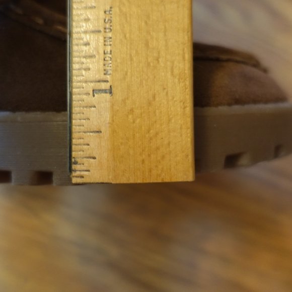 Rocket Dog Sandie Hush Chesnut Fringe Chukka Wedge Bootie - Picture 3 of 5